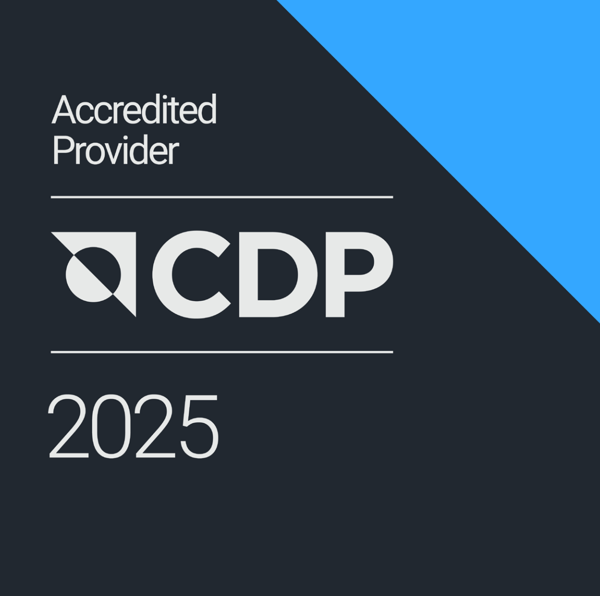 logo: CDP Accredited provider